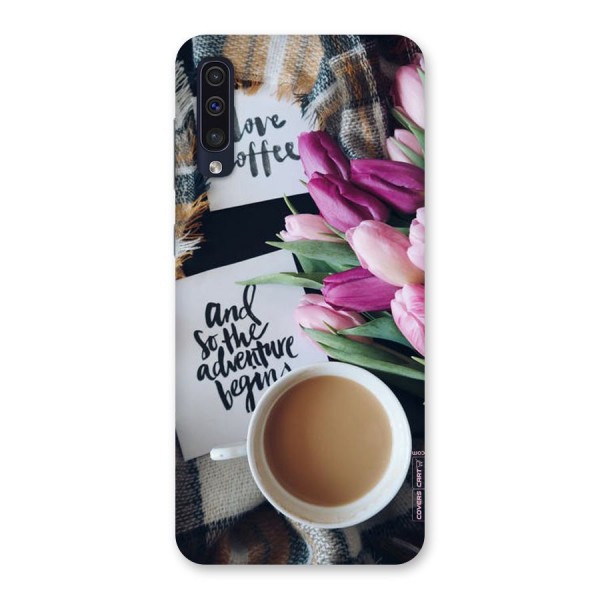 Floral Adventure Back Case for Galaxy A50