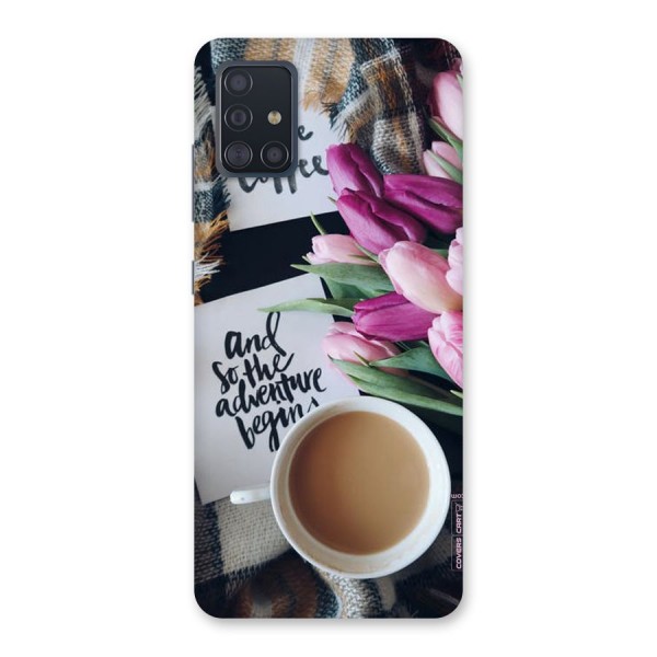 Floral Adventure Back Case for Galaxy A51