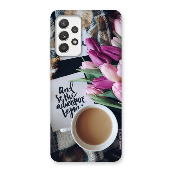 Floral Adventure Back Case for Galaxy A52