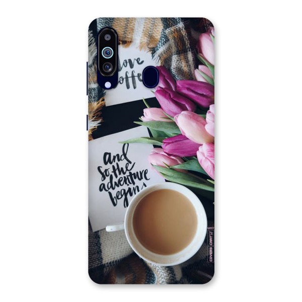 Floral Adventure Back Case for Galaxy A60