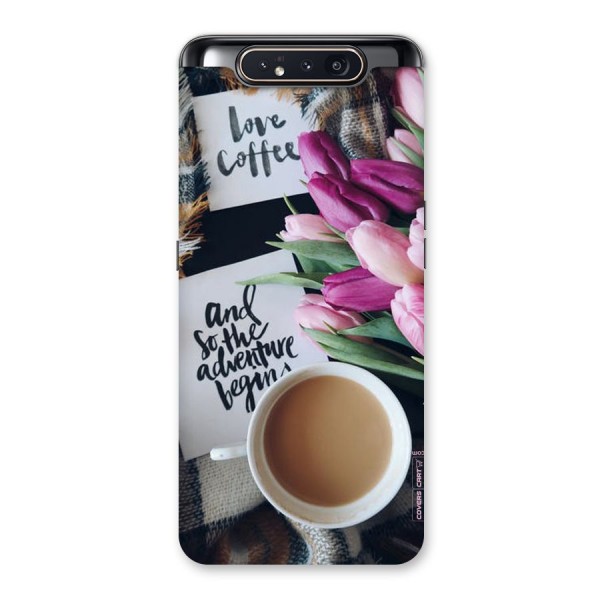 Floral Adventure Back Case for Galaxy A80