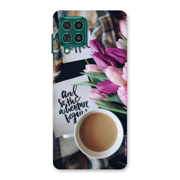 Floral Adventure Back Case for Galaxy F62