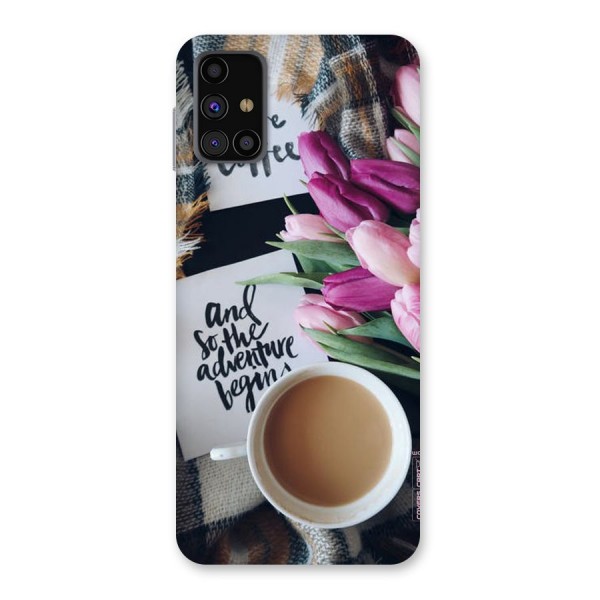 Floral Adventure Back Case for Galaxy M31s