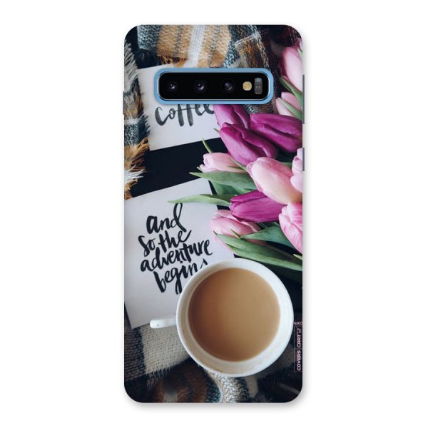 Floral Adventure Back Case for Galaxy S10