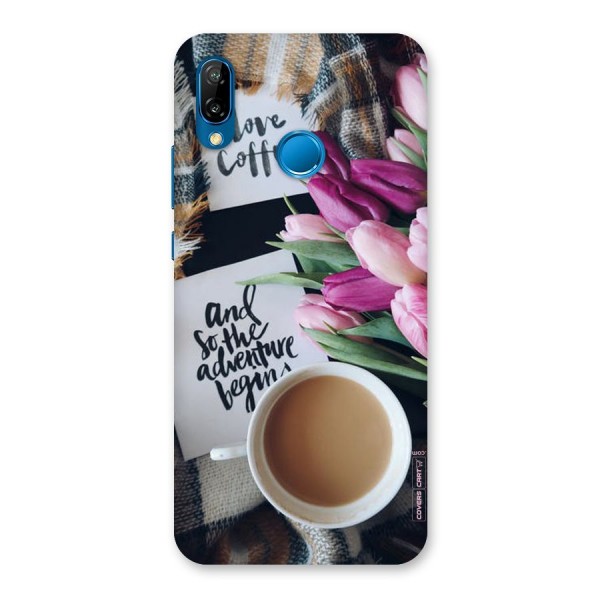 Floral Adventure Back Case for Huawei P20 Lite