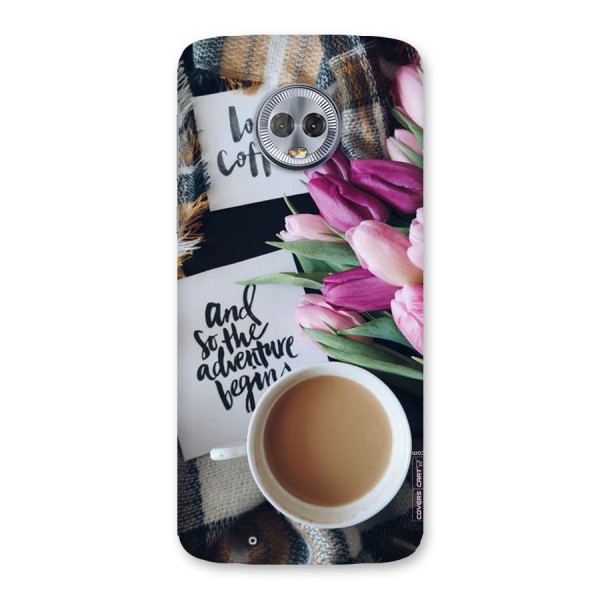 Floral Adventure Back Case for Moto G6