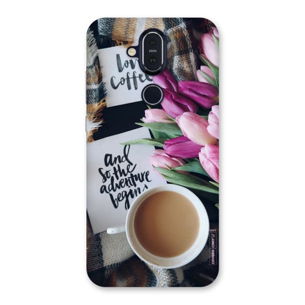 Floral Adventure Back Case for Nokia 8.1