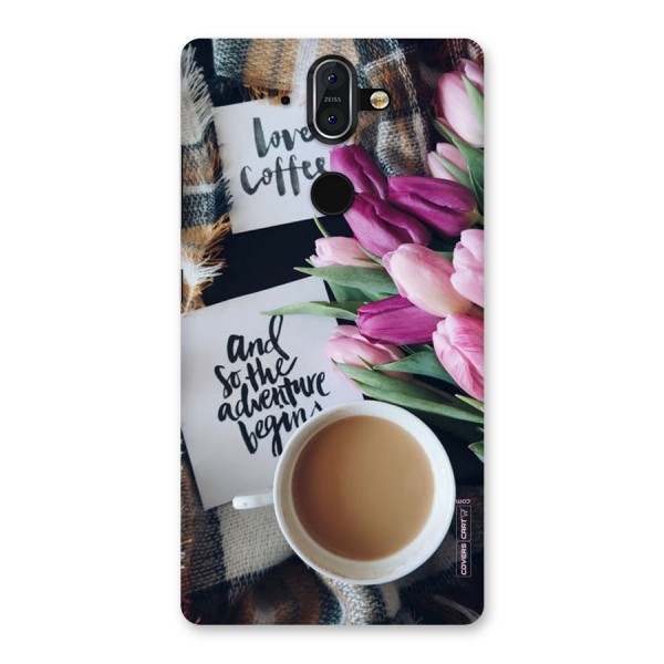 Floral Adventure Back Case for Nokia 8 Sirocco