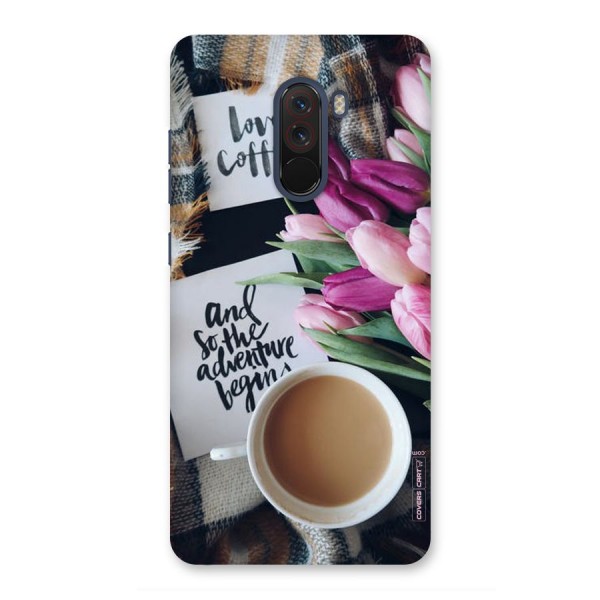 Floral Adventure Back Case for Poco F1