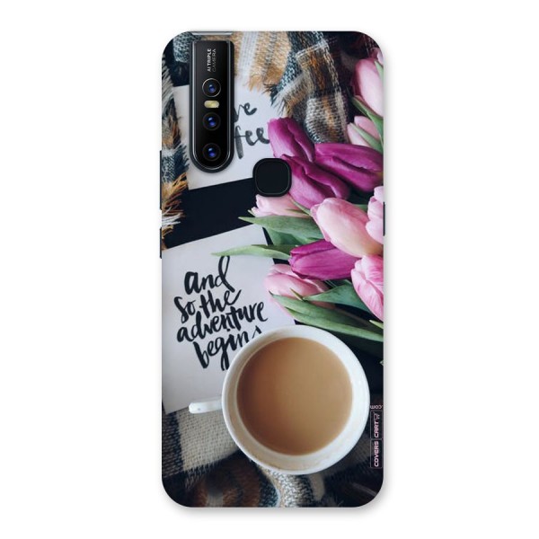 Floral Adventure Back Case for Vivo V15