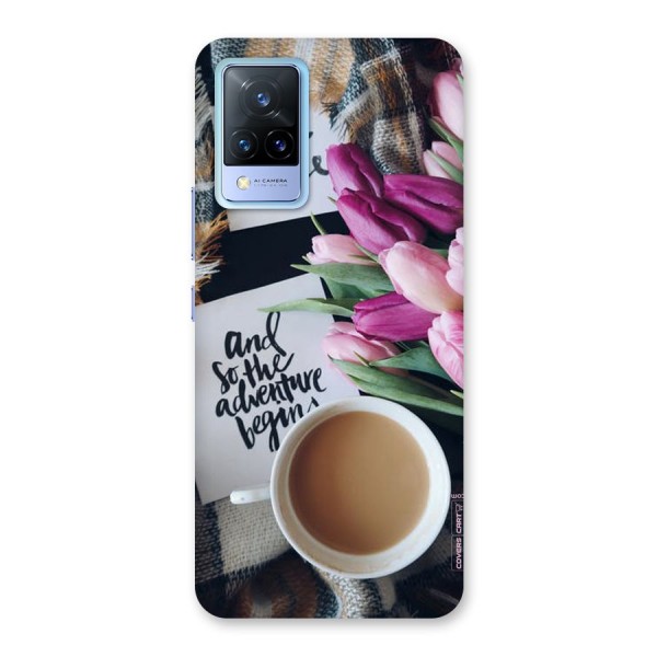 Floral Adventure Back Case for Vivo V21 5G