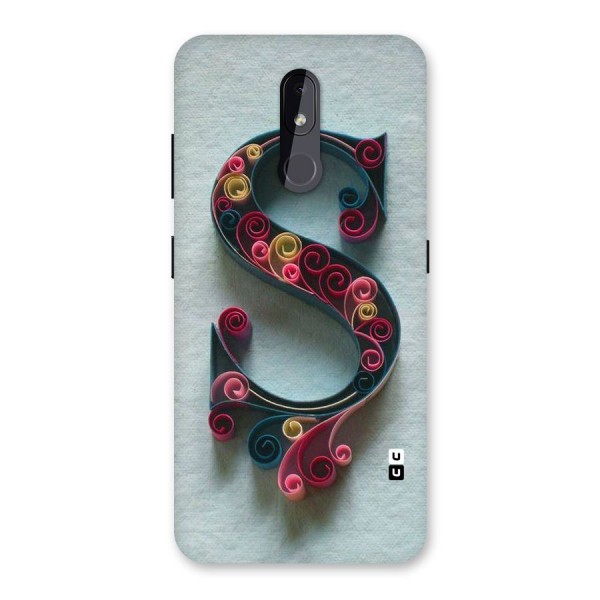 Floral Alphabet Back Case for Nokia 3.2