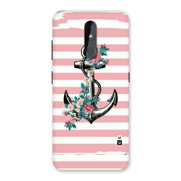 Floral Anchor Back Case for Nokia 3.2