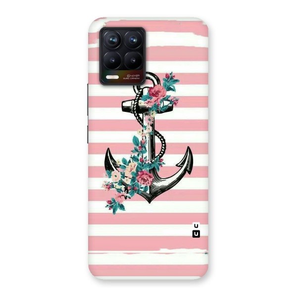 Floral Anchor Back Case for Realme 8