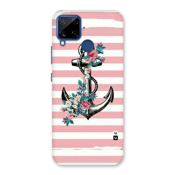 Floral Anchor Back Case for Realme C12