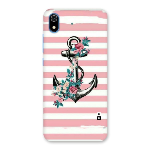 Floral Anchor Back Case for Redmi 7A