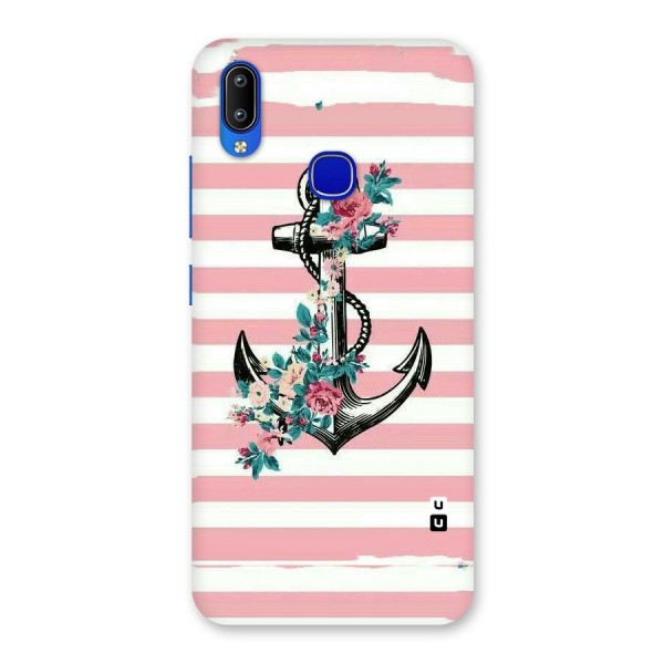 Floral Anchor Back Case for Vivo Y91