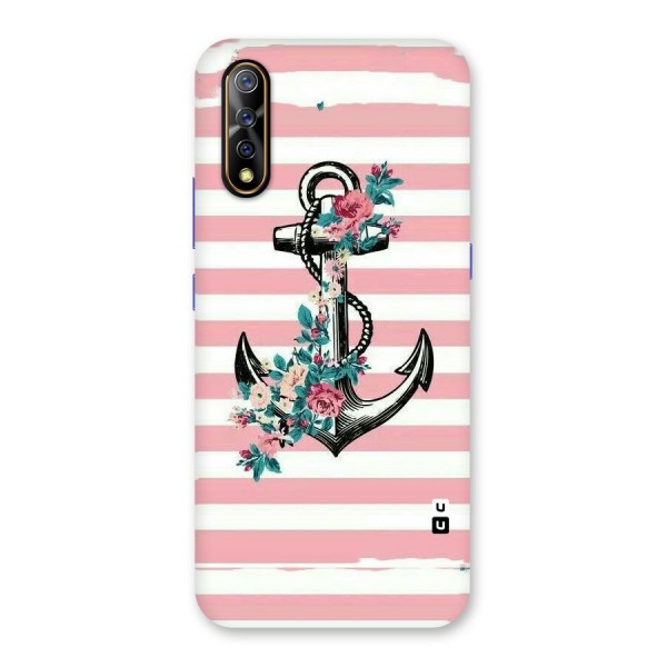 Floral Anchor Back Case for Vivo Z1x