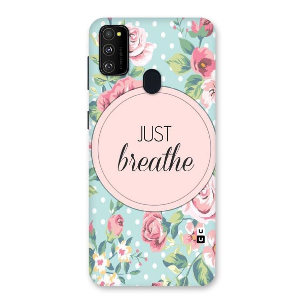 Floral Bloom Back Case for Galaxy M21