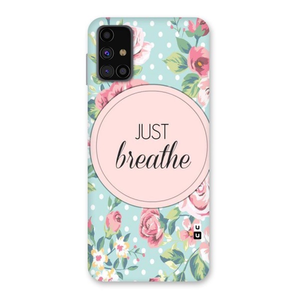 Floral Bloom Back Case for Galaxy M31s