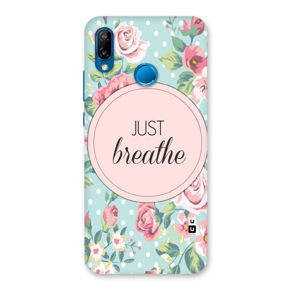 Floral Bloom Back Case for Huawei P20 Lite