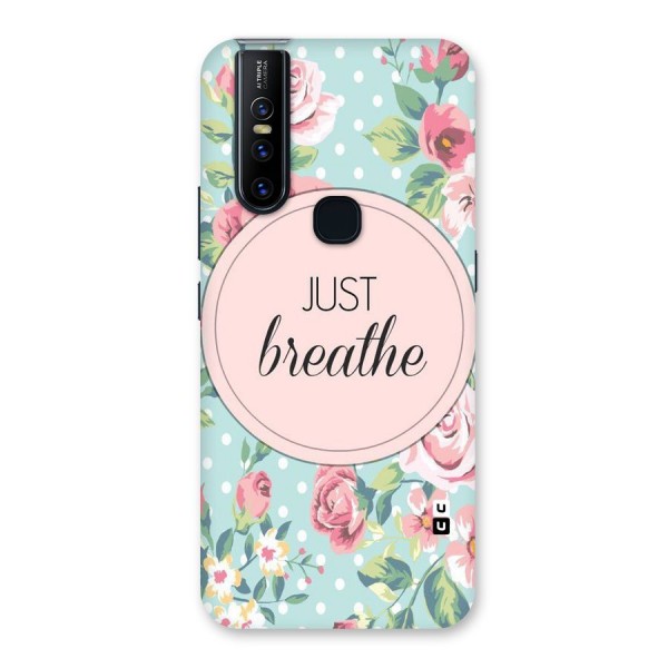 Floral Bloom Back Case for Vivo V15