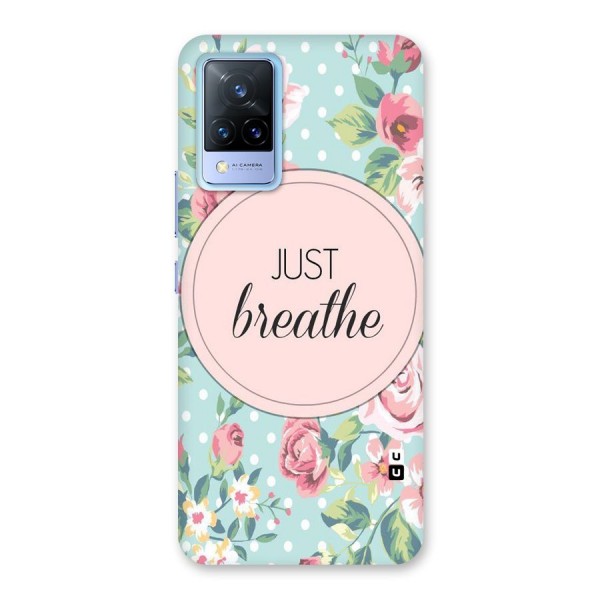 Floral Bloom Back Case for Vivo V21 5G