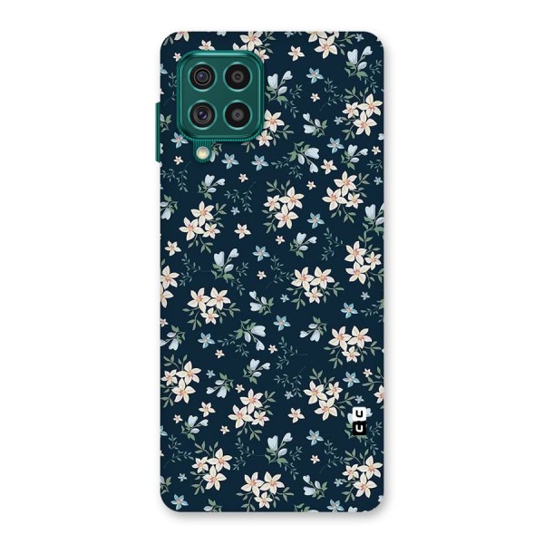 Floral Blue Bloom Back Case for Galaxy F62