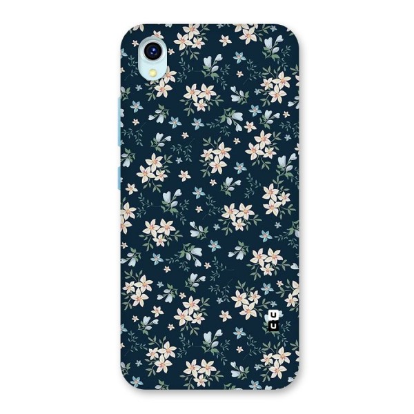 Floral Blue Bloom Back Case for Vivo Y1s