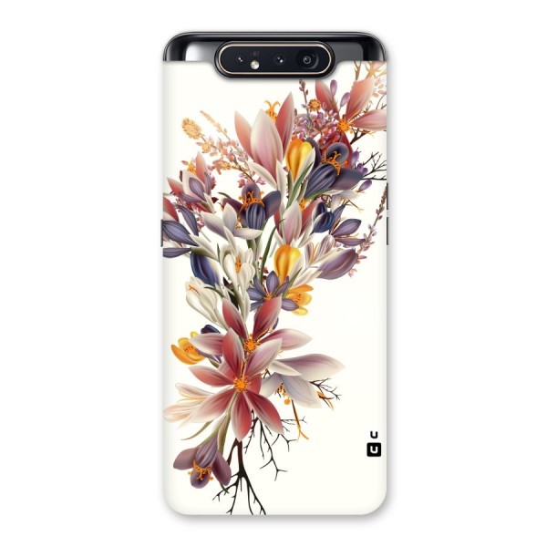 Floral Bouquet Back Case for Galaxy A80