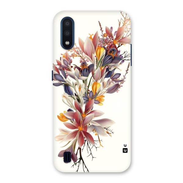 Floral Bouquet Back Case for Galaxy M01