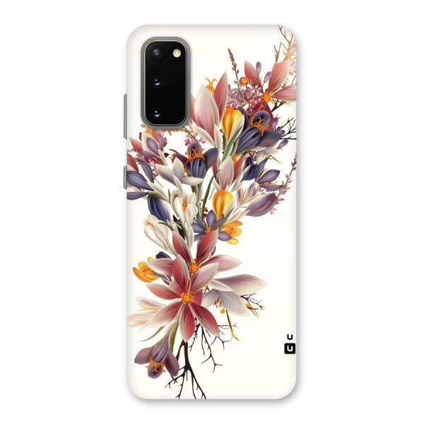 Floral Bouquet Back Case for Galaxy S20