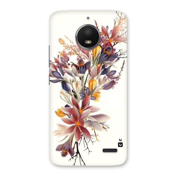 Floral Bouquet Back Case for Moto E4