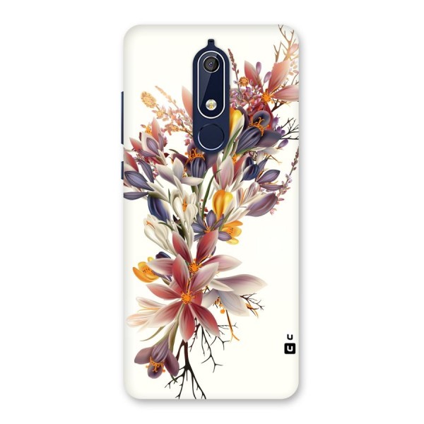 Floral Bouquet Back Case for Nokia 5.1