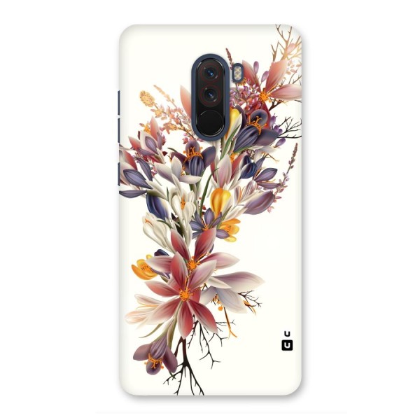 Floral Bouquet Back Case for Poco F1