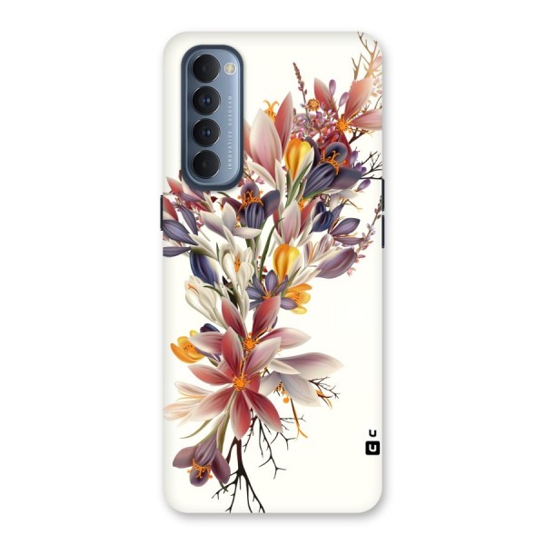 Floral Bouquet Back Case for Reno4 Pro