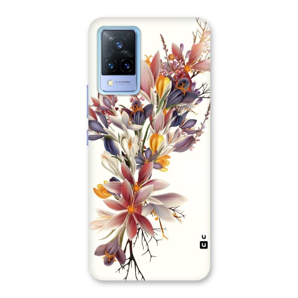 Floral Bouquet Back Case for Vivo V21 5G