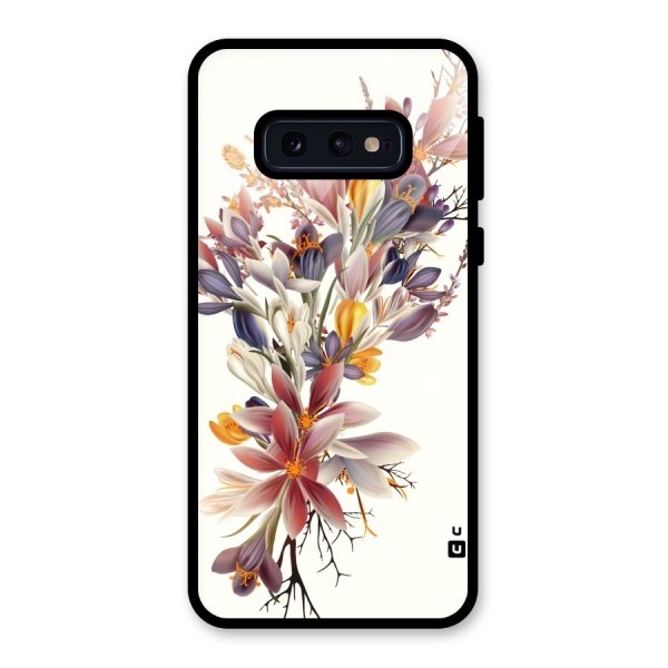 Floral Bouquet Glass Back Case for Galaxy S10e