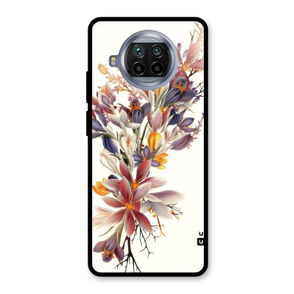 Floral Bouquet Glass Back Case for Mi 10i