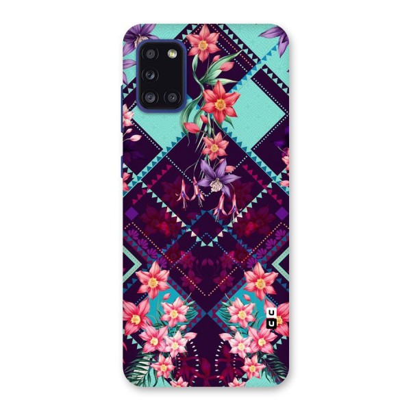 Floral Diamonds Back Case for Galaxy A31