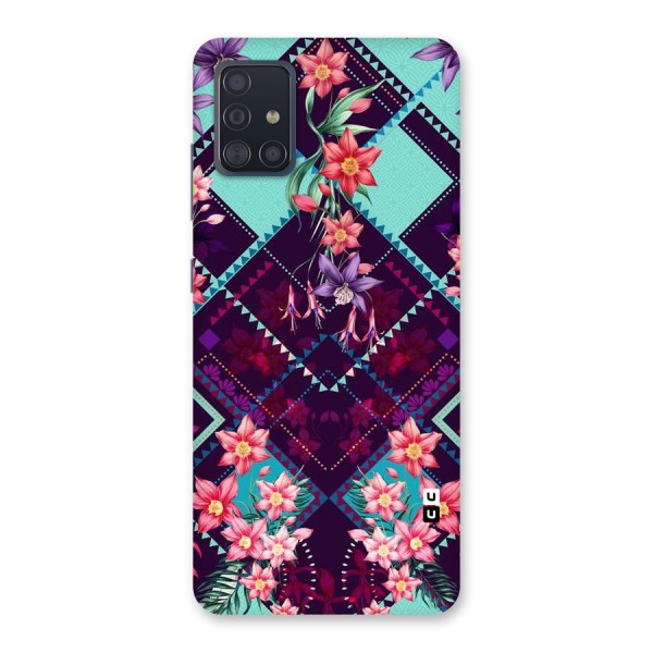 Floral Diamonds Back Case for Galaxy A51