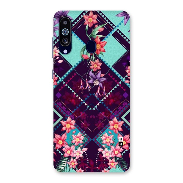 Floral Diamonds Back Case for Galaxy A60