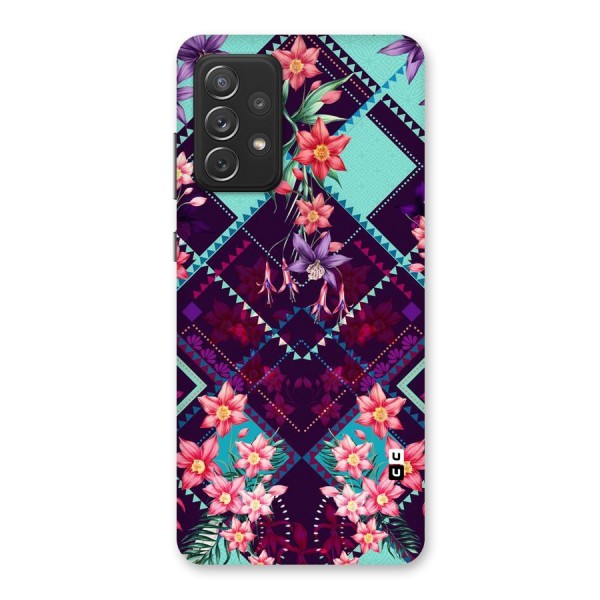 Floral Diamonds Back Case for Galaxy A72