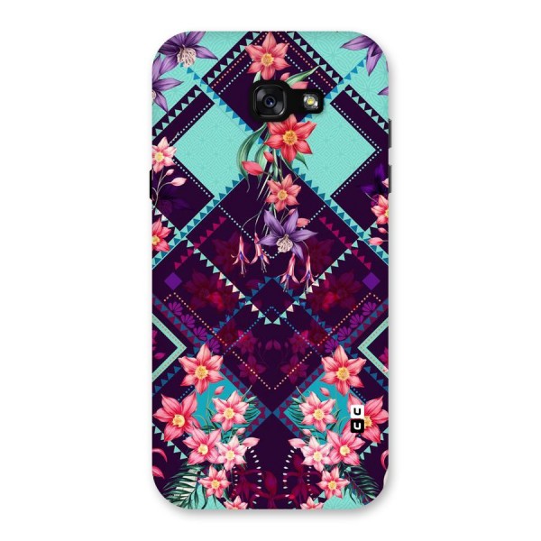 Floral Diamonds Back Case for Galaxy A7 (2017)