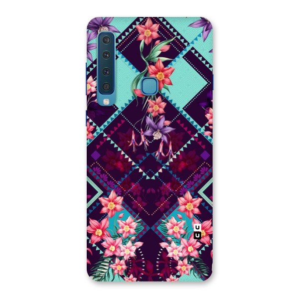 Floral Diamonds Back Case for Galaxy A9 (2018)