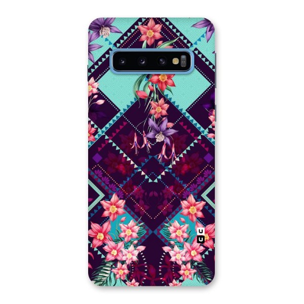 Floral Diamonds Back Case for Galaxy S10