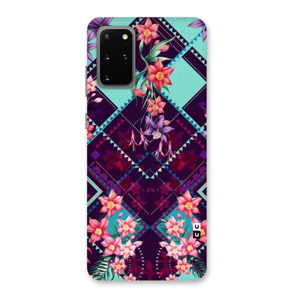 Floral Diamonds Back Case for Galaxy S20 Plus