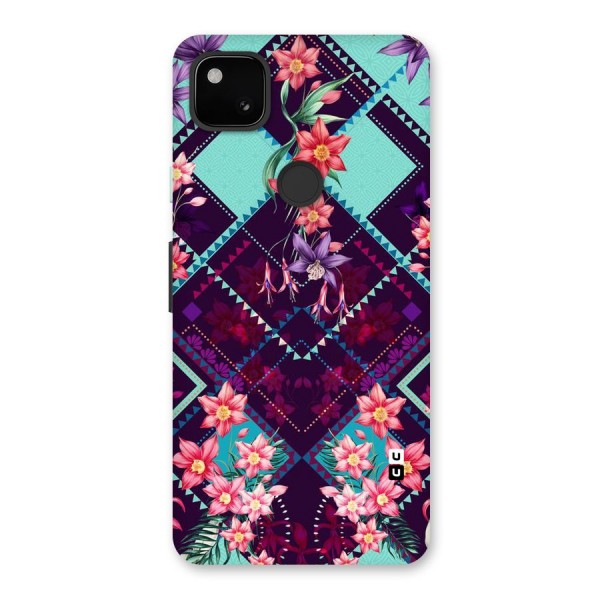 Floral Diamonds Back Case for Google Pixel 4a