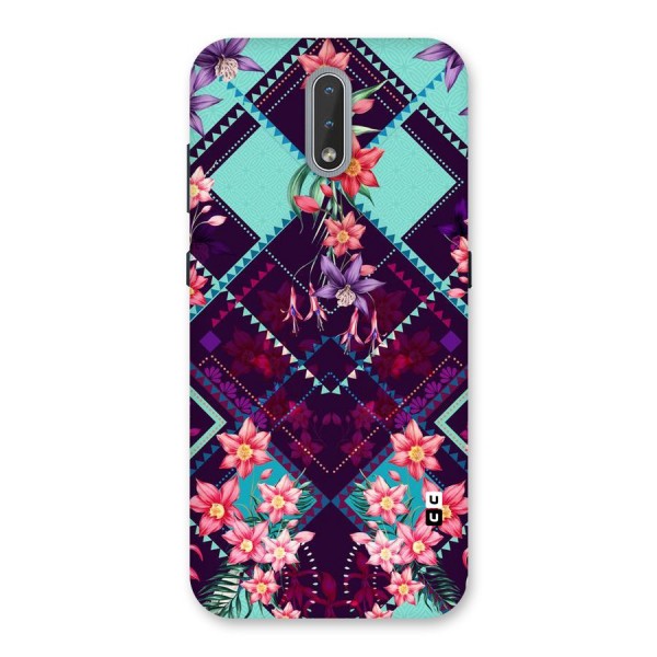 Floral Diamonds Back Case for Nokia 2.3