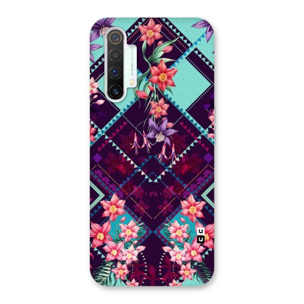 Floral Diamonds Back Case for Realme X3 SuperZoom